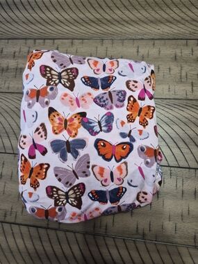 Little Sleepies Pink Butterfly Crib Sheet